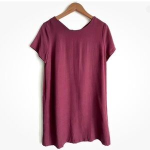 Rokoko NWT Elegant Mauve Mini Dress size large